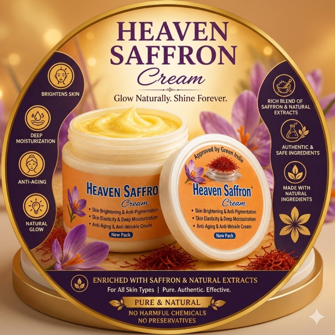 HEAVEN SAFFRON cream